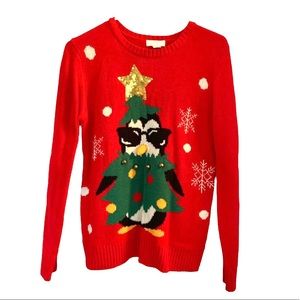Penguin Christmas Sweater
